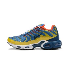 Perfect Kicks Mens Nike Air Max Plus Tn SE CJ9987-600 Blue Yellow Running Shoes