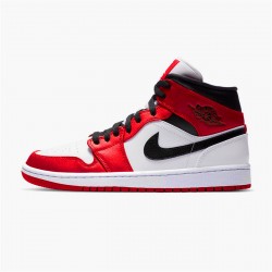 Perfect Kicks Jordan 1 Mid Chicago (2020) White/Gym Red-Black