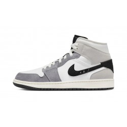 Nike Air Jordan 1 Mens Mid SE Cement Grey DZ4136-002 Shoes